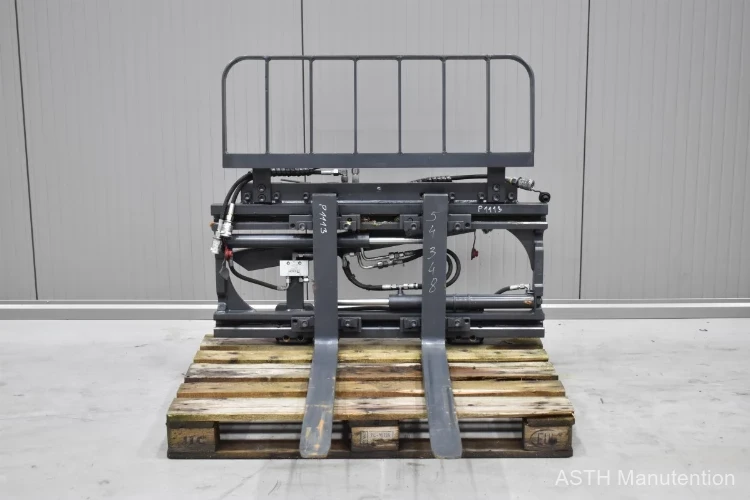 Fork positioner with side-shift